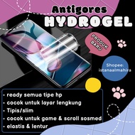 Anti-scratch Hydrogel Screen Protector Universal Samsung Galaxy A01 M01 A02 M02 A02s M02s A10 A11 M11 A20 A30 A32 5G A70 A70s A80 A7 A8 A9 A750 M23 M31 M52 J4 J6 J7 S7 S10e S10 S20 FE Ultra Edge Plus Pro Prime 5G 2018 Hydrogel TG Hydroguard TG