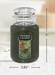 Yankee Candle Balsam & Cedar candle 蠟燭 22oz