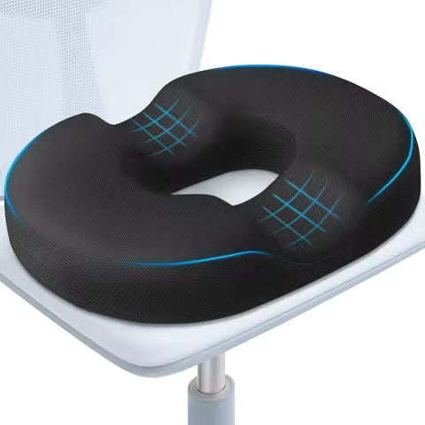 Donut Pillow Hemorrhoid Tailbone Cushion – for Pain Relief – Sciatica,Pelvic Floor,Pressure Sores,Pr