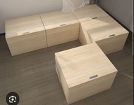 白色兩尺半X5尺木箱床
