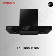 Livinox L Shape Hood | LCH-COPPERDC-BL-90 / LCH-ROCK-X-90BL / LCH-EBONY-90BL