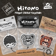 GANTUNGAN [READY] HIRONO Fidget Clicker Keychain – Clicky Keychain HIRONO stress support/anxiety HIR