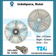 SHARP (KULAI) 33.5CM WASHING MACHINE PULSATOR ES818X ESX858 (C7472)