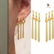 [PE] 1Pair Zoro Anime Earrings Women Men Cosplay Earrings Piercing Jewelry Fashion Fake Triple Earri