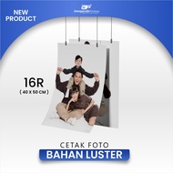 16R Size Photo Printing 40x50 Cm HD Quality Luster Material Without Frame