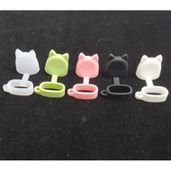 lovely cat dust cap Silicone Rings Bands for Recorder MP3/caliburn/yooz /relx/aladdin/pod