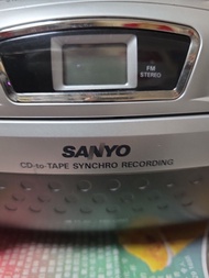 Sanyo MCD-XJ790 CD/卡帶收音機
