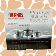 Thermos 不鏽鋼 煲 鍋 24CM KCC-W24L