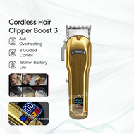 Enchen Boost 3 Mesin Rambut Hair Trimmer Professional Cordless Hair Clipper LED Display Hair Cutting