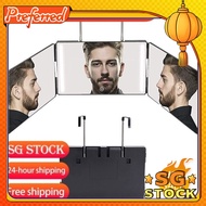 【SG Preferred】 [SG stock]3 way mirror Portable Tri-Fold Mirror Hairdressing Mirror Hairdressing Mirr