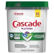 *包送貨* Cascade Platinum Action Pacs 92 cts-洗碗機洗滌劑92粒  037000774891