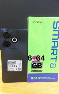 infinix smart 8 Pro 16+128 GB (pengganti tipe smart 7 ) kamera 50 mp helio G37 &amp; Ready Smart 8 6+64 GB garansi Resmi (imei terdaftar) garansi resmi infinix