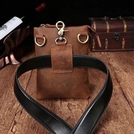 ( Termurah ) Tas Kulit Sapi Asli Pria Selempang Original - Tas Pria Selempang Kulit Sapi - Tas Kulit