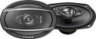 Pioneer TS-A6990F 6x9" 5-way car audio speakers (Pair),Black