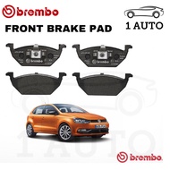 GENUINE BREMBO FRONT BRAKE PAD VW POLO 1.2 TSI 1.4 MPi