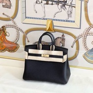 全新愛馬仕 Hermes Birkin 25 black ghw 黑金 togo