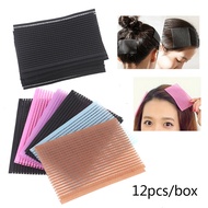 12pcs Hair Pad Hair Sticker Clip Bang Fixed Seamless Magic Paste Posts Fringe