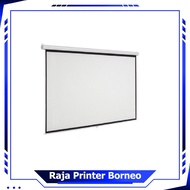 LAYAR 84 Inch Wall Projector Screen Letaec Screen Projector 84inch
