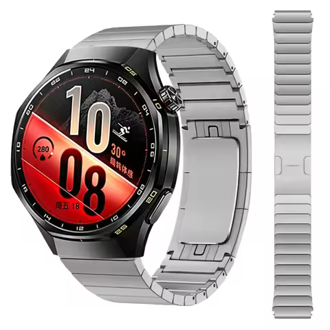 22mm Metal Strap For Huawei Watch GT7/GT6/5/4 Pro 46mm Stainless Steel Business man Bracelet for Ama