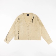 Faith Fade - Oversized Cardigan Suture Beige
