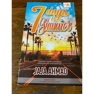 Novel 7 Days of Summer, Jaja Ahmad (preloved)