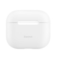 BASEUS 倍思薄致Airpods Pro (2021)矽膠保護套 - 白色 | 0.8mm輕薄 | 無需脫套充電