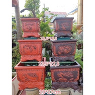 High-end square pot KB36