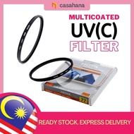 🎀READY STOCK🎀 Hoya UV Protection HMC UV(C) Camera Lens Protection Filter Universal 40.5mm 49mm 55mm 