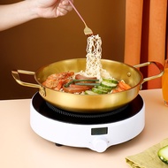 AT-🎇Korean Instant Noodle Pot Small Cooking Pot Induction Cooker Instant Noodle Pot Single Small Pot Seafood Small Dry P