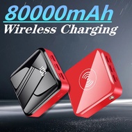 wlk 80000mAh Portable Wireless Charging Power Bank External Battery Charger Power Bank For 12 Pro Power Banks
