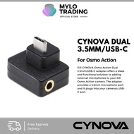DJI CYNOVA Osmo Action Dual 3.5mm USB-C Adapter for OSMO Action Camera
