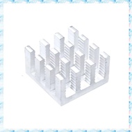 [R Q M U] 100pcs 14x14x8mm MOS Chipset Heat Sink with Thermal Conductive Adhesive Pad for IC  GPU Mo