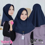 Instant Sports Hijab, Premium Syar'i Short Balloon Jersey Hijab