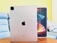APPLE 銀色 iPad Pro 12.9 五代 M1 256G 近全新 保固至2022八月 官網最新 刷卡分期零利