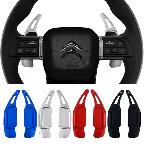 For Citroen DS4 C4 III C5 X Hybrid 2021-2024 Car Steering Wheel DSG Shift Paddles Extension Shifter 