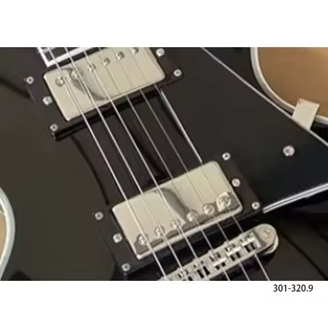 Ebony Fingerboard, Nitro finish, Custom '68 Les Paul Custom Reissue Electric Guitar