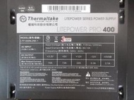 Thermaltake 曜越 400W POWER  電源供應器 (LTP-400NL2NK-1)