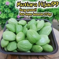 PETE KUPAS SEGAR KEMASAN 250GR/PETE TUA SUPER/PETE SEGAR BERKUALITAS/PETAI SEGAR/PROMO PETE MURAH/PE