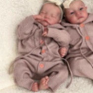 Reborn Levi Doll 48cm 19 inch - Sleeping Vinyl Doll NPK PVN8345 For Children To Play Creativeally.