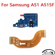 For Samsung A51 A515F USB Board Charging Dock Port Connector Flex Cable Main Flex