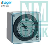 HAGER EH711 24HRS ANALOG TIME SWITCH / TIMER