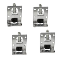 4 Pieces Table Leg Leveler Elevate Bracket Adjustable Furnishing Risers Leveler Feet for Bedroom Bed