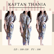 Maxi Yasina Baju Pesta Mewah Batik Terbaru Ikat Kondangan Motif Batik Bahan Satin Adem Jahitan Rapi 