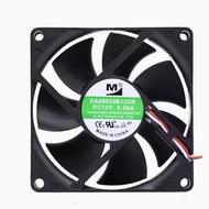 8025 DA08025B12UR DC12V 0.5A 80*80*25MM 2/3/4 wire inverter cooling fan