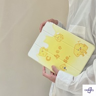 ipad Magnetic Acrylic - Cartoon Cheese Cover for iPad Cover 2019 10.2 iPad air 4 10.9 iPad 9.7 inch 