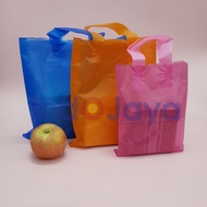 SHOPPING BAG 30x40 cm PLASTIC BAG STRAP 30x40/ CLOTHES BAG CONTENTS 100