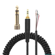 jenniferag.my Replacement Spring Cable Cord Wire Plug for DT 770 770PRO 990 990PRO Earphones