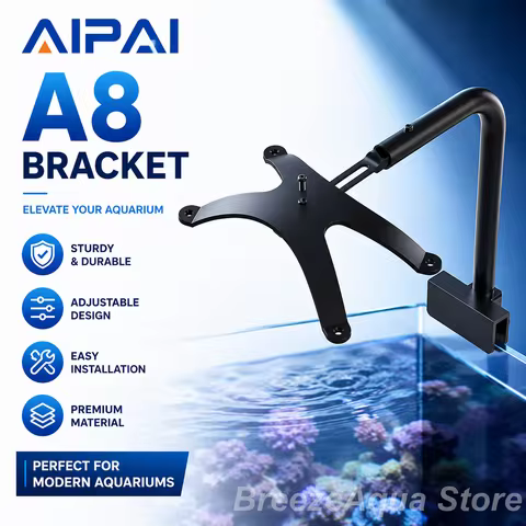 AIPAI A7 A8se A8s A8pro Aquarium Light Spare Parts Mounting Arm/X Kit/Eurobrace Adapter/Power Supply