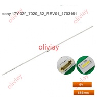 backlight 1pc strip led for Sony KDL-32WE613 32W610 KDL-32W617G TV light bar sony 17Y 32"_7020_32_RE