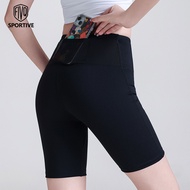 New Women's Marathon Running Fitness Tight Shorts